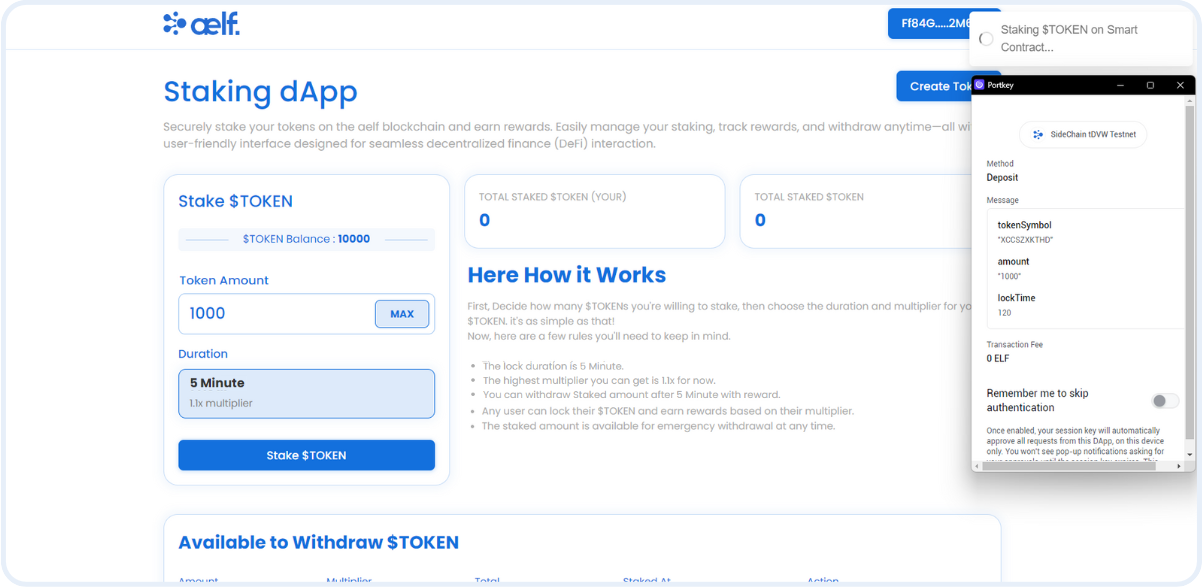 stake-token-on-smart-contract-request